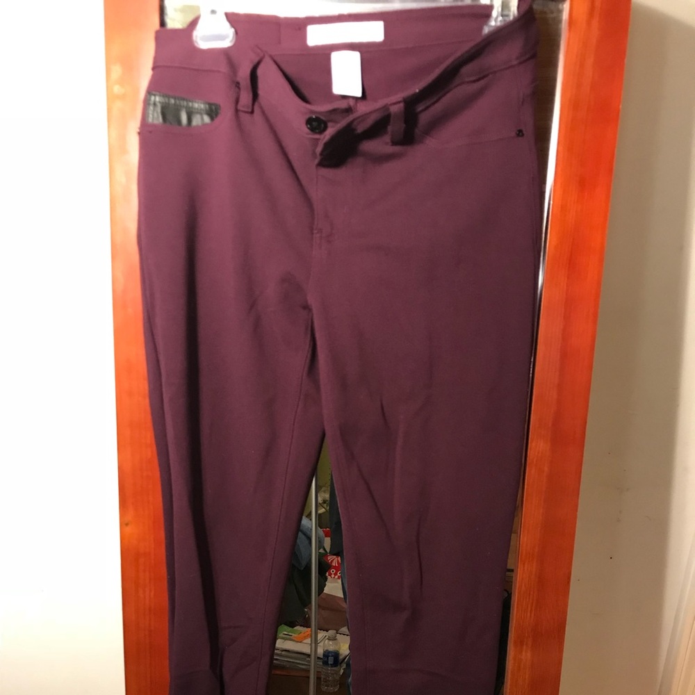 Purple Calvin Klein Jeggings